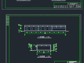 湖北省某污水廠機(jī)修倉(cāng)庫(kù)與車庫(kù)CAD施工圖平面設(shè)計(jì)圖紙資源解析